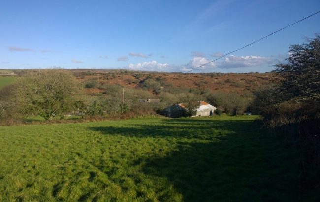 Newmill Walkers Retreat View Across the Landscape